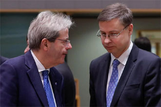 Gentiloni e Dombrovskis