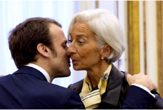 Macron e Lagarde
